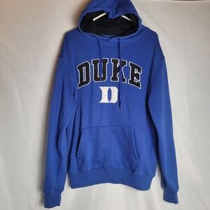 Duke Blue Devils Men's Blue Hoodie Pullover Stadium Athletics Size Medium